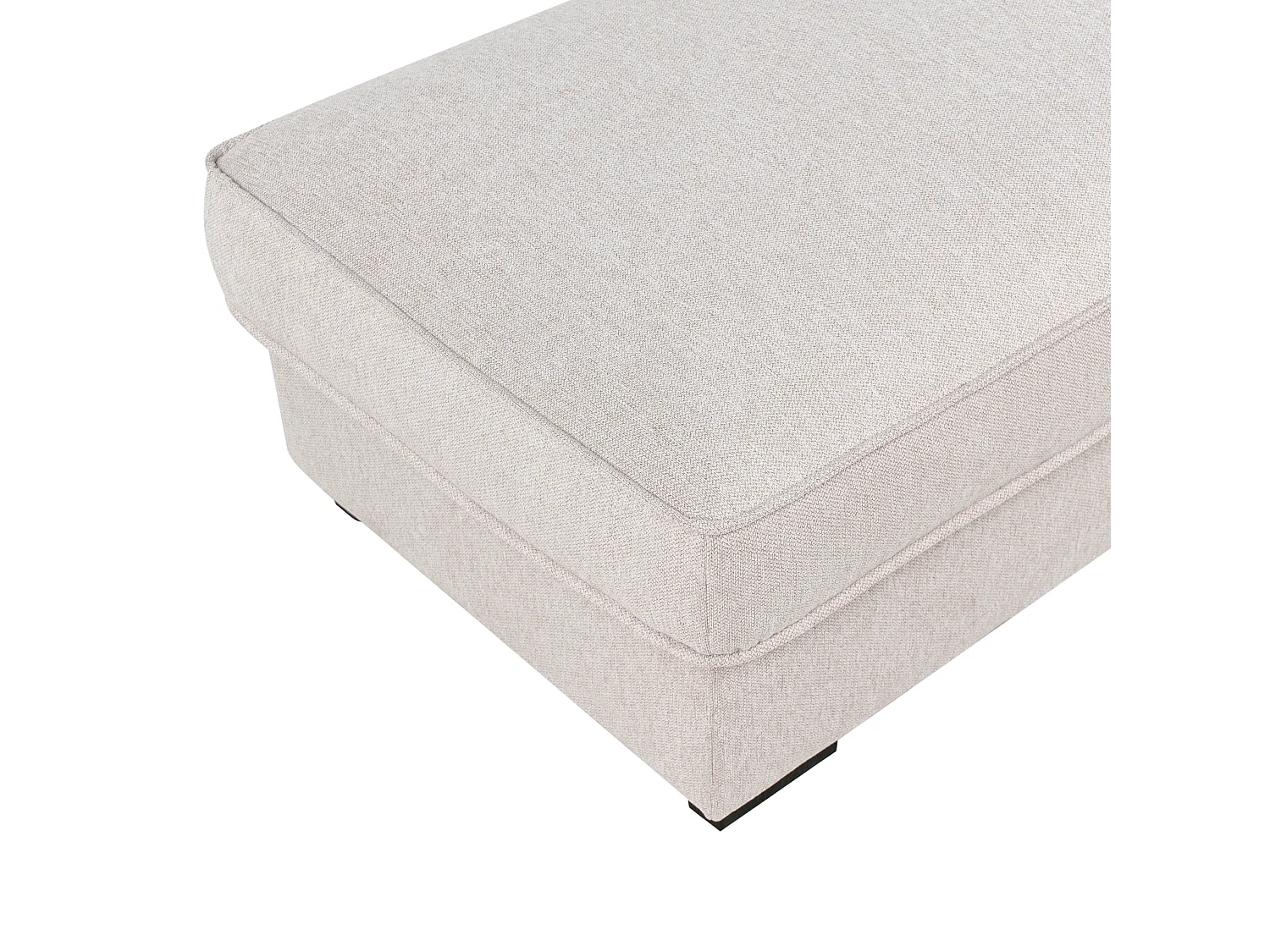 Ottoman RENDERS Tissu Beige clair
