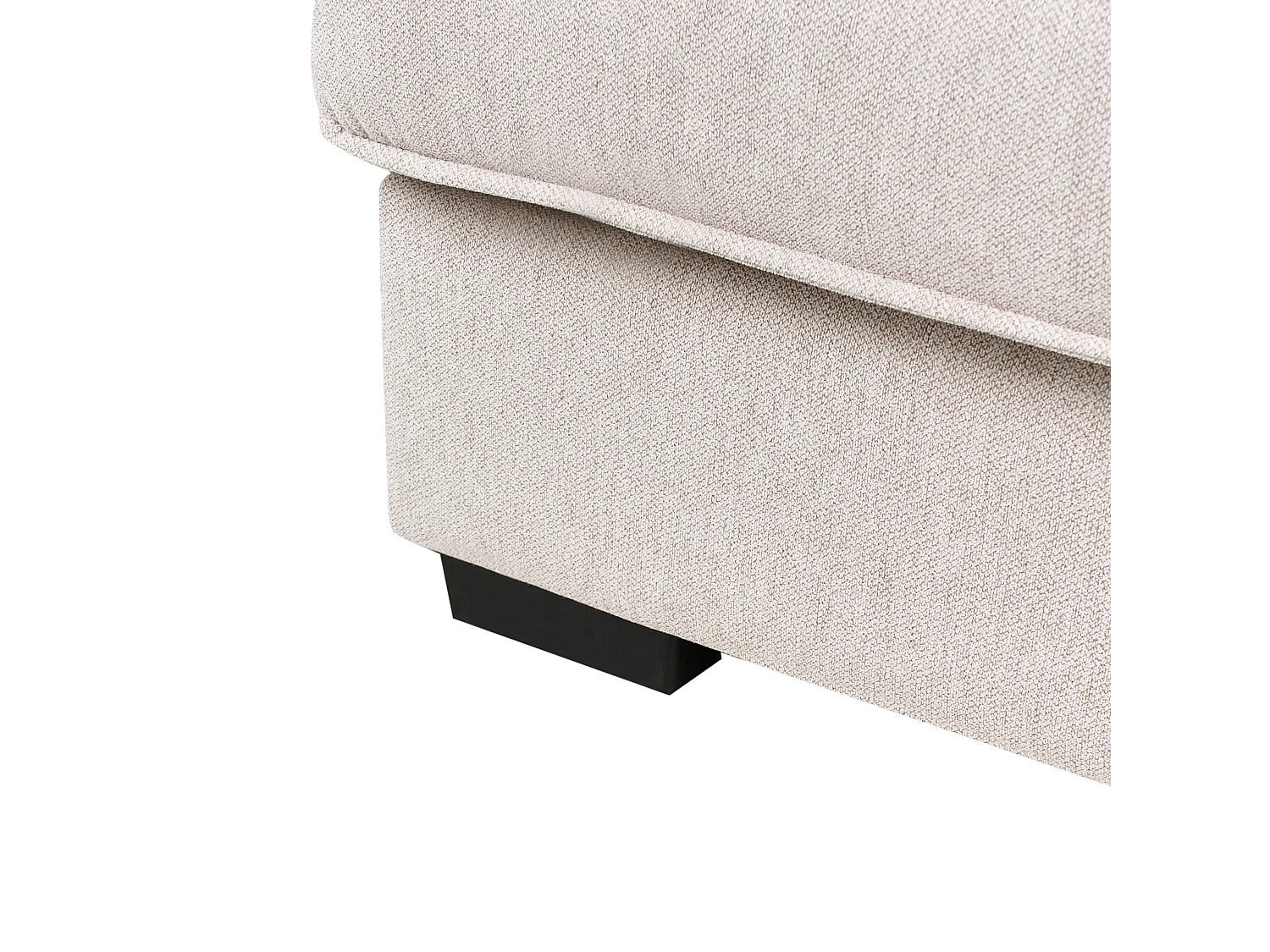 Ottoman RENDERS Tissu Beige clair