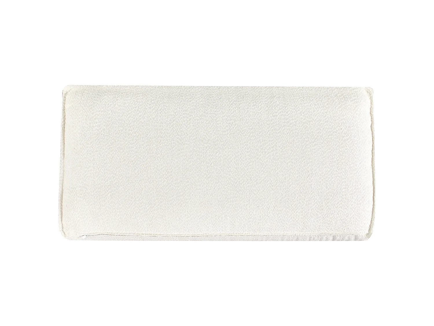Ottomana RENDERS Bouclé Bianco sporco