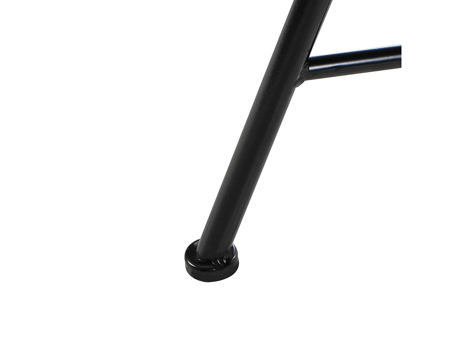 Table bistrot COMISO 60 cm 60 cm Métal Noir/blanc