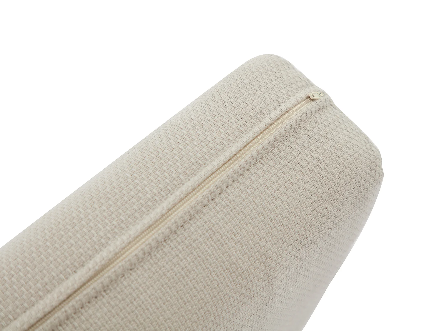 Salotto da giardino in alluminio: 1 divano 3 posti e 1 tavolino - Ramato con cuscini beige - LOMIA di MYLIA