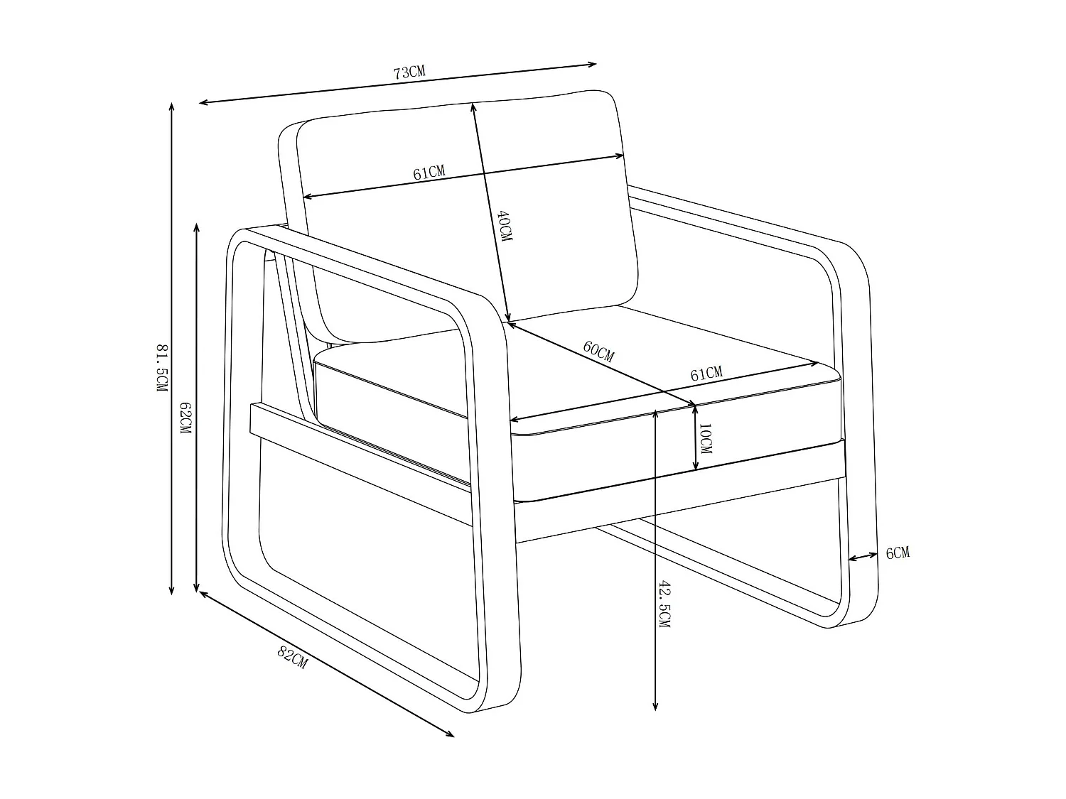 Lot de 2 fauteuils de jardin en aluminium - Blanc avec coussins beiges - LOMIA de MYLIA
