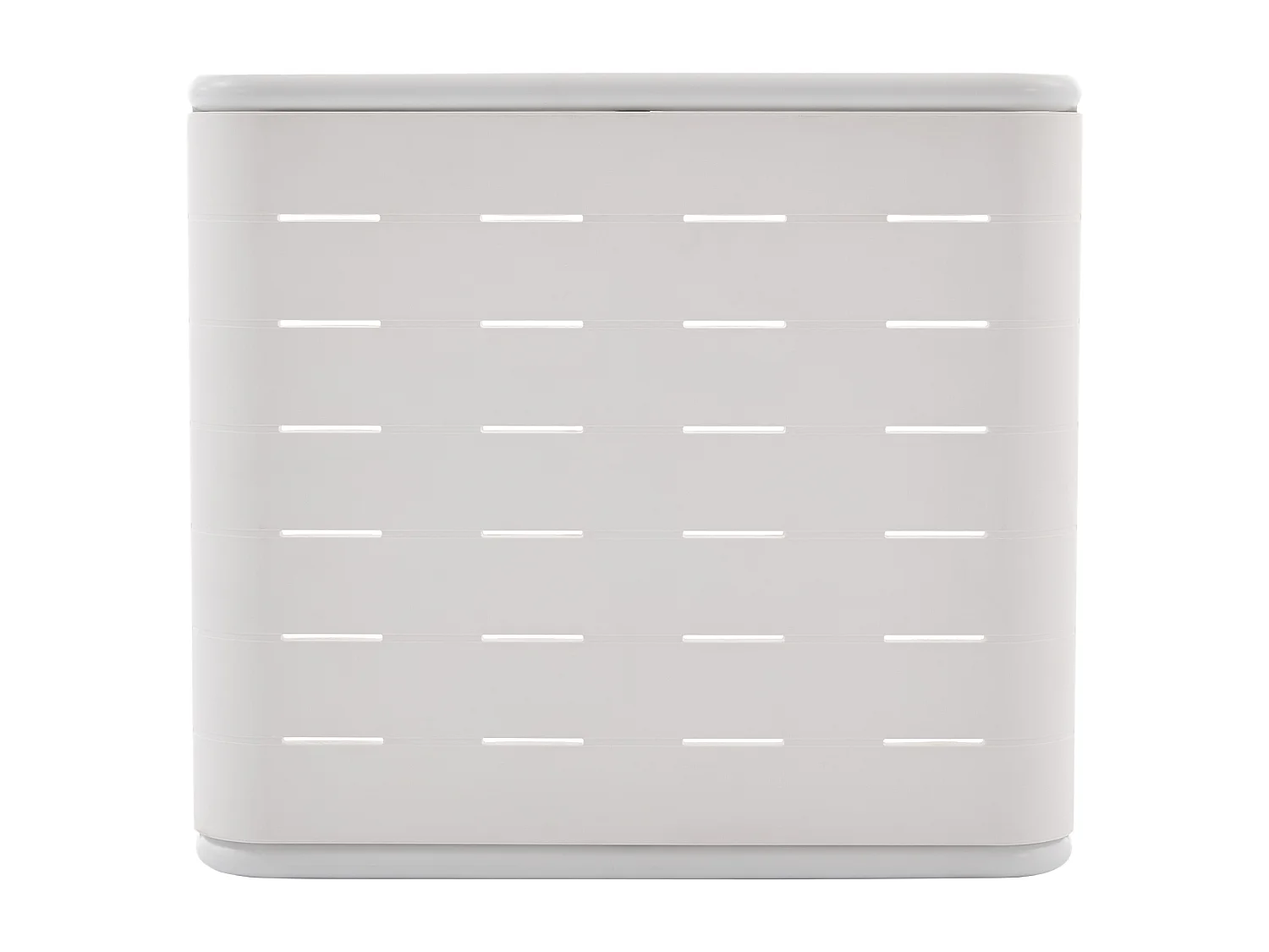 Table de jardin L.90 cm en polypropylène - Blanc - MOAH de MYLIA