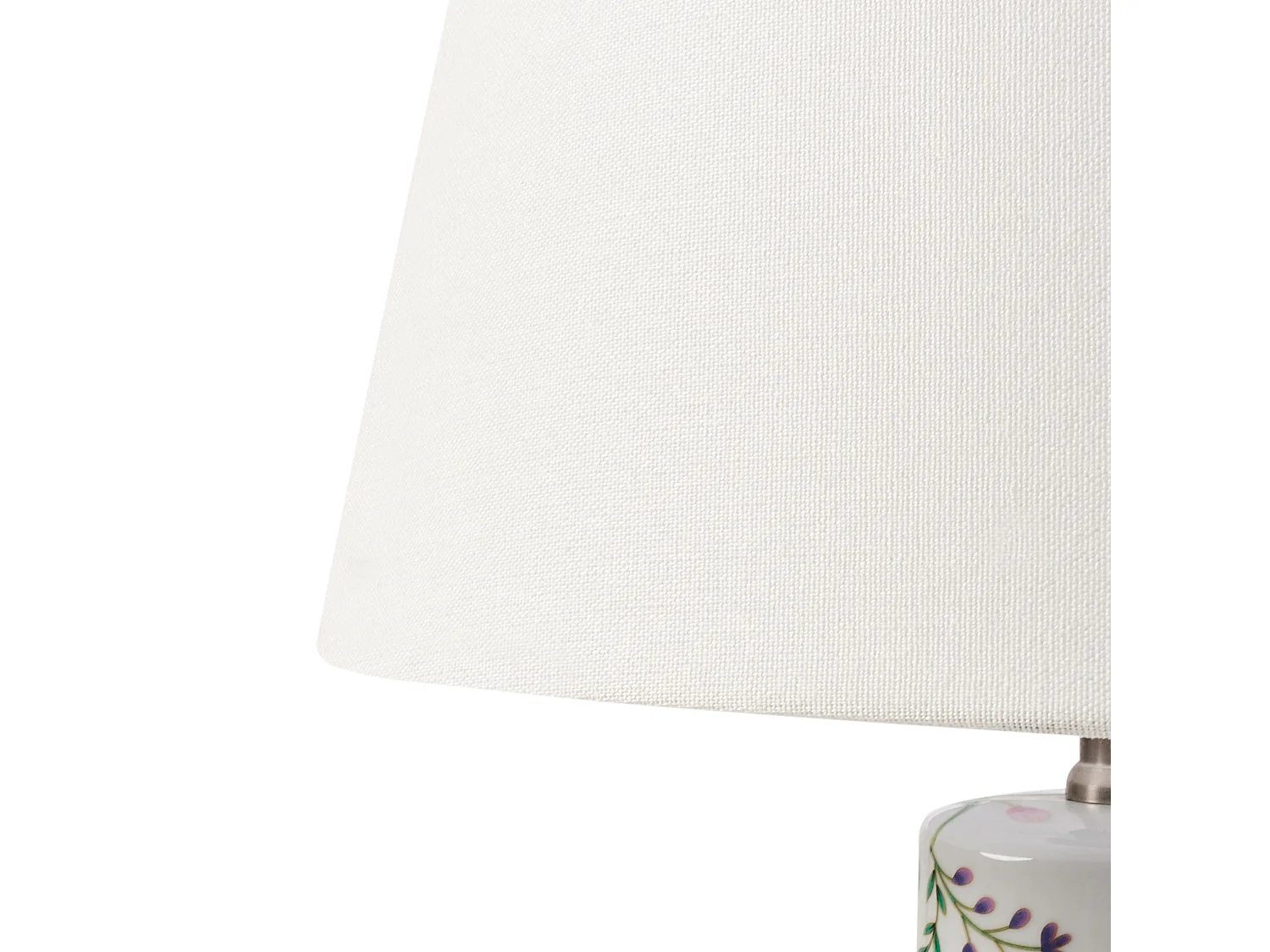 Lampe à poser CAVADO Porcelaine Blanc