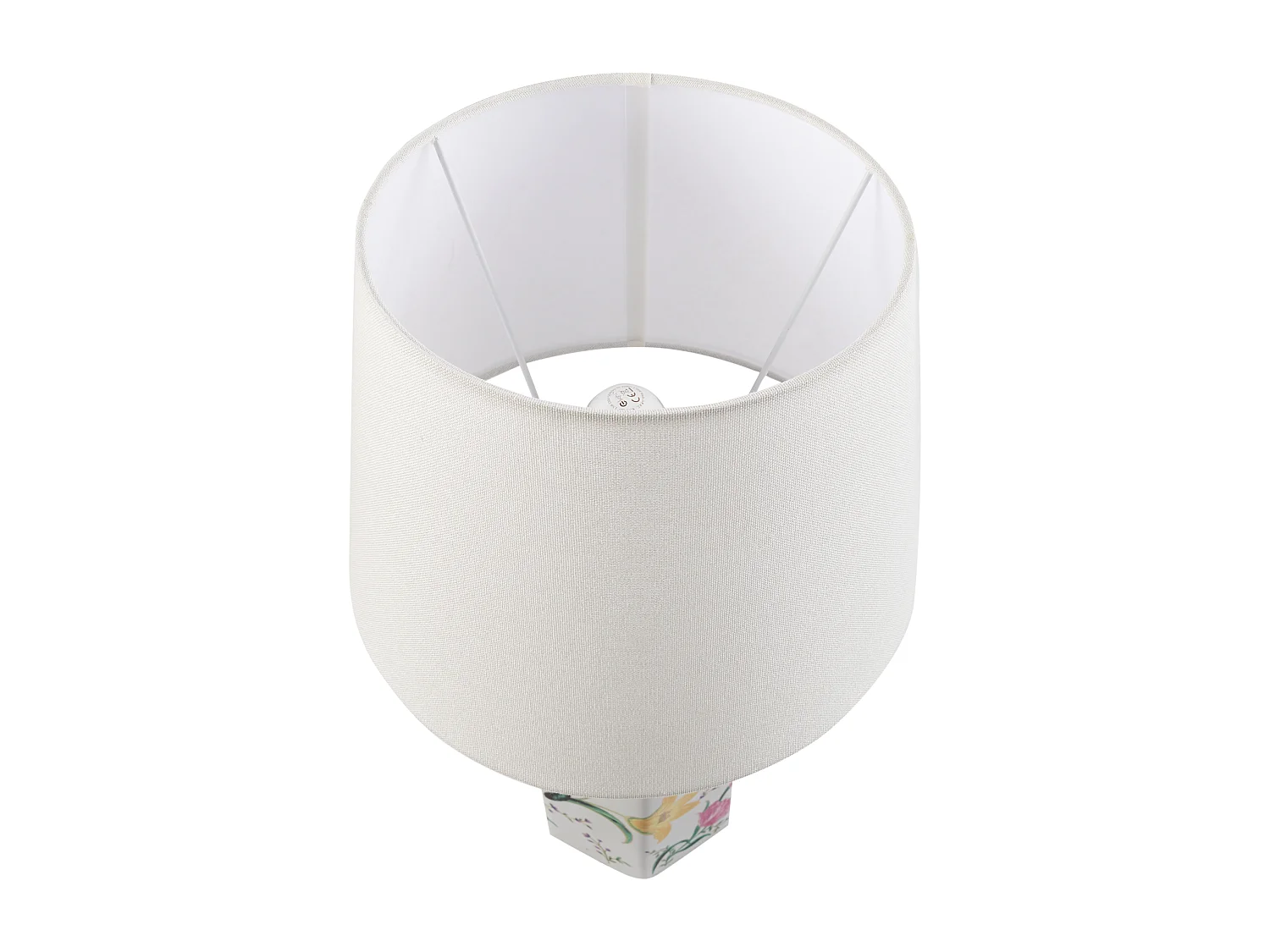 Lampe à poser CAVADO Porcelaine Blanc