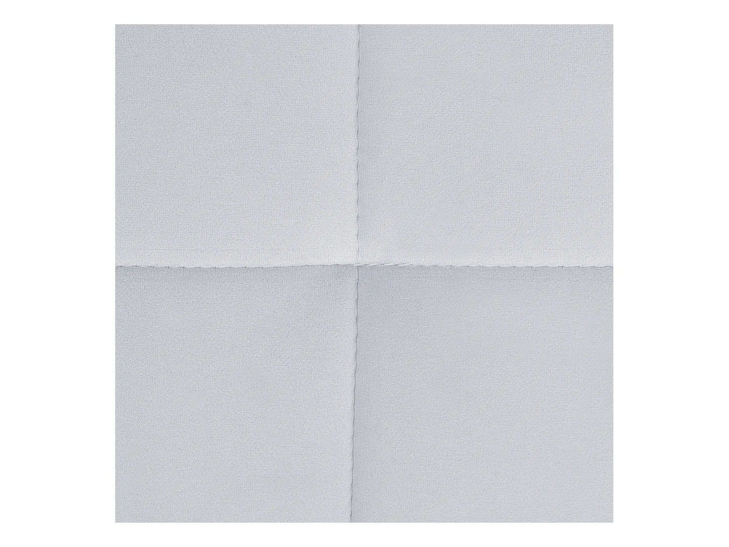 Chaiselongue Samt hell grau mit Schlaffunktion Metallgestell schwarz Aberdeen