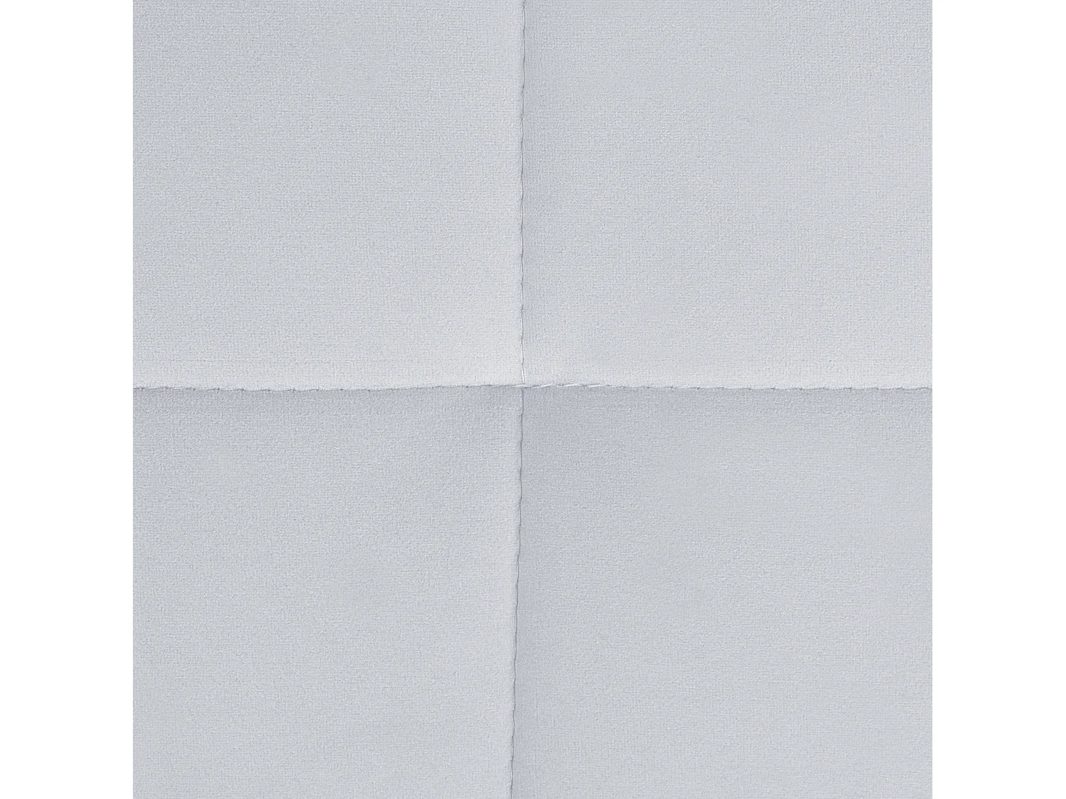 Chaise longue ABERDEEN Velours Gris clair