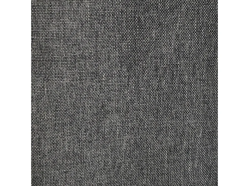 Lit double + matelas 140x200cm avec 4 tiroirs - tête de lit réglable - cadre à latte en métal - Lin - Gris