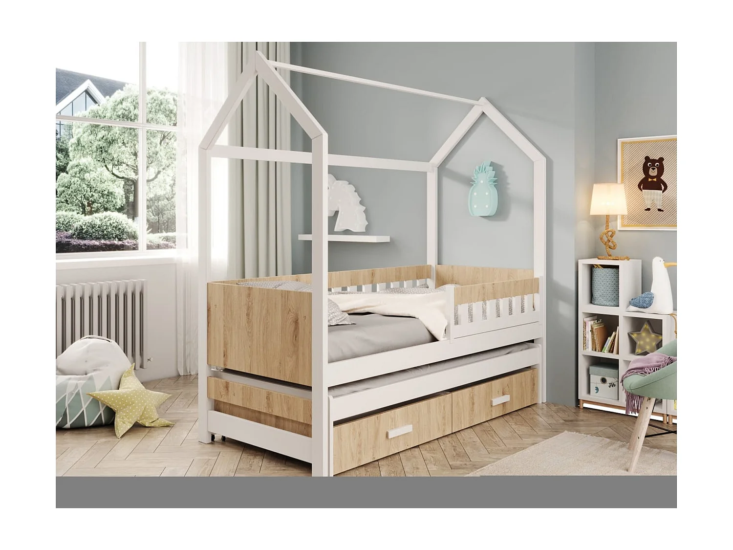 Lit Varis (90x200)/matelas inclus/