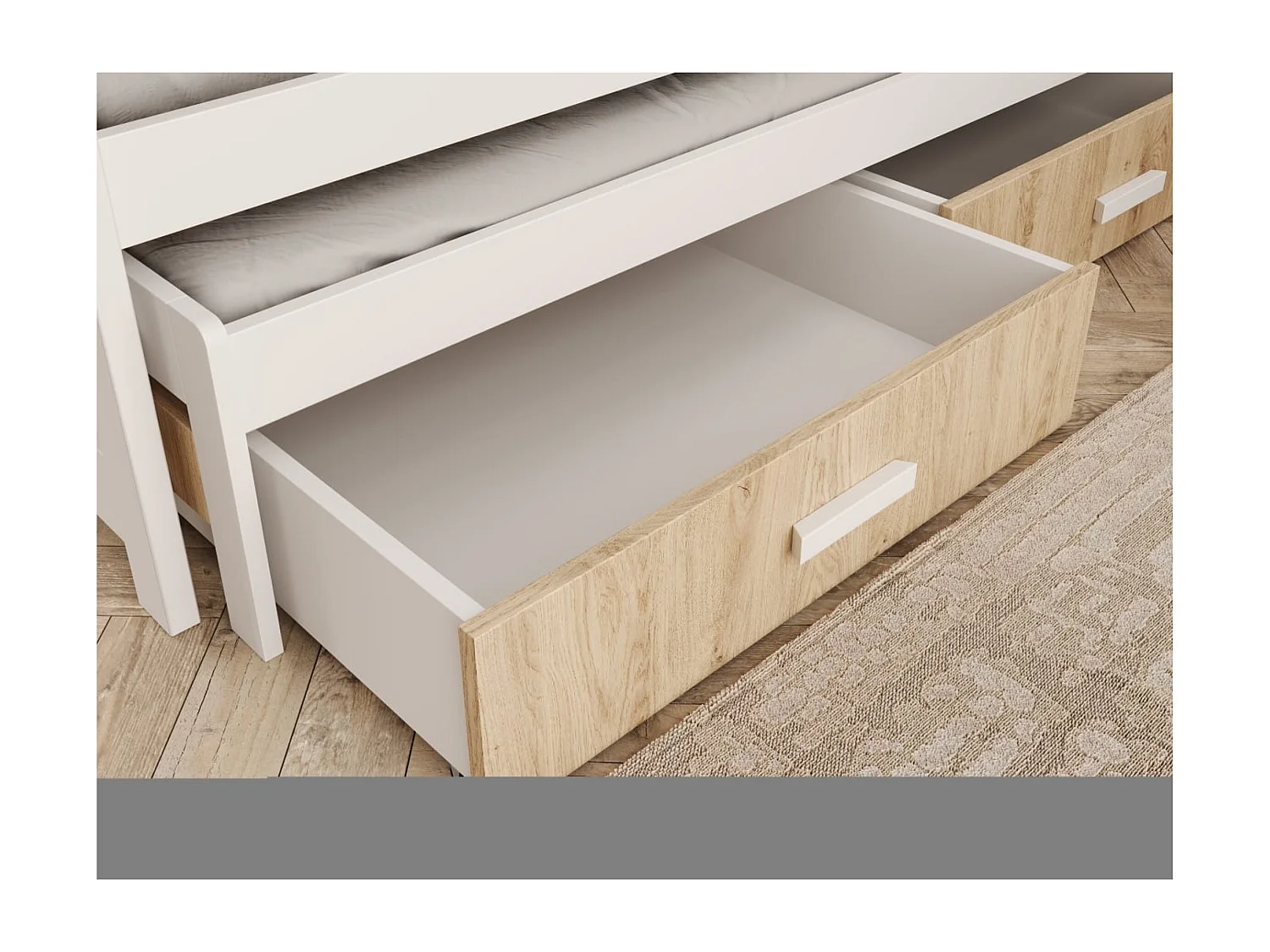 Lit Varis (90x200)/matelas inclus/