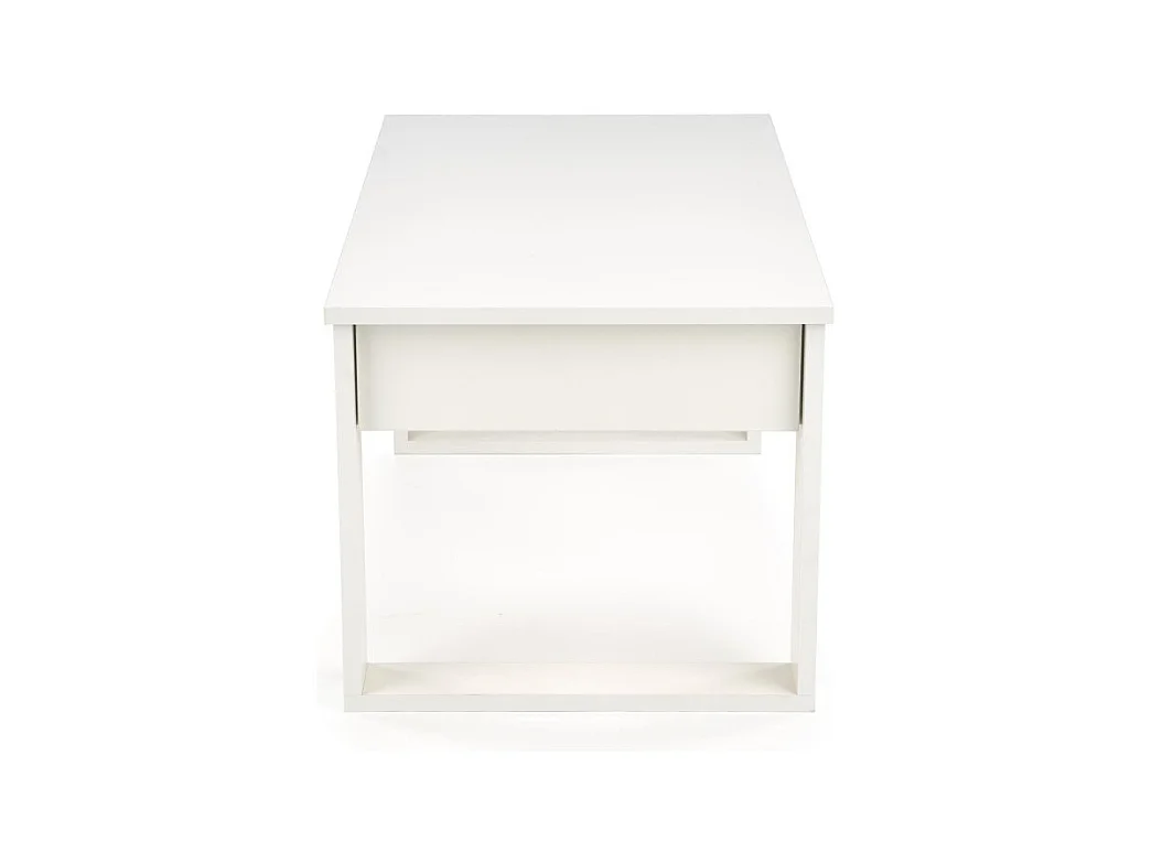 Cochtisch Nea Lux/Furnierte Möbelplatte/Weiß