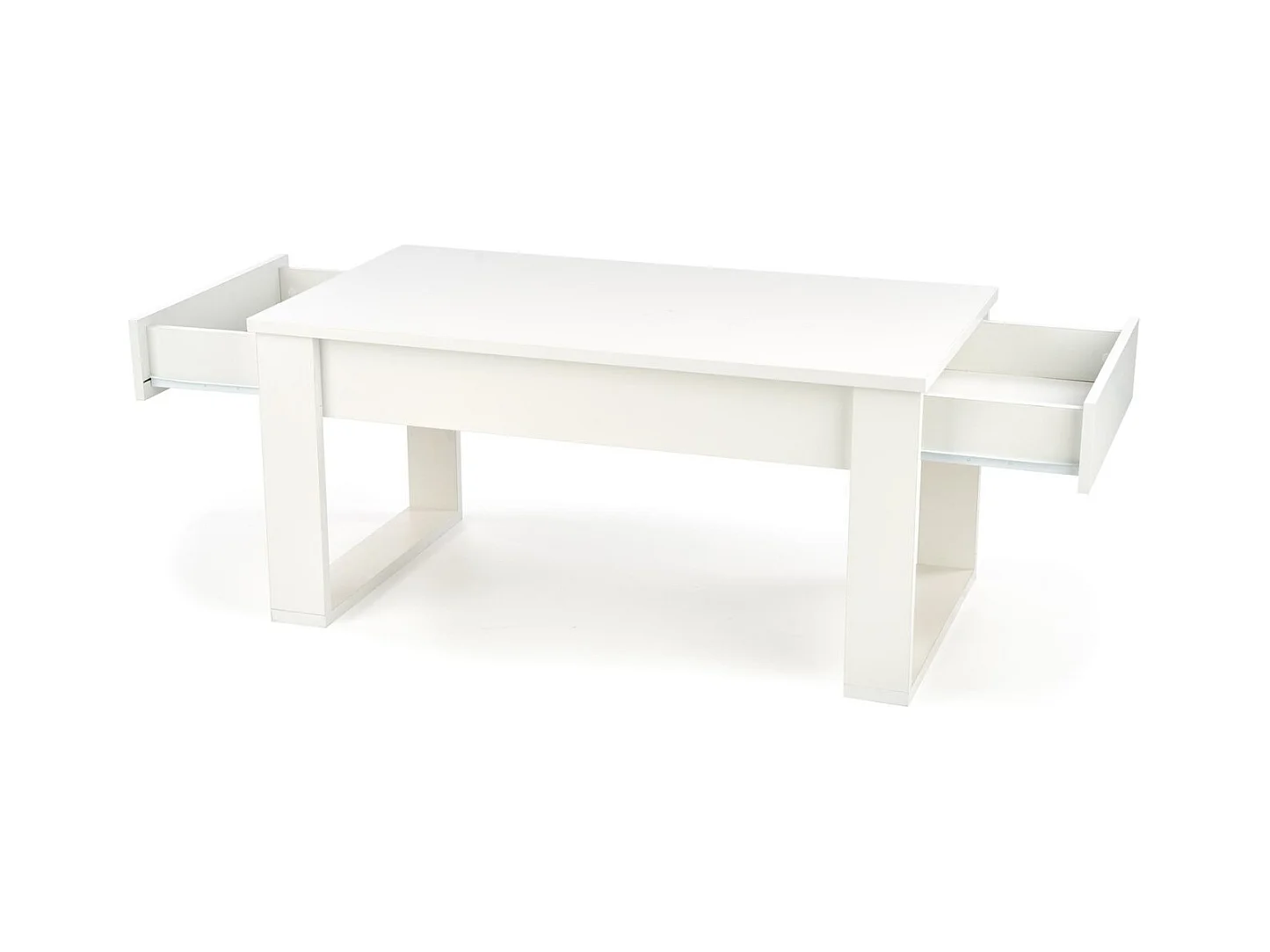 Cochtisch Nea Lux/Furnierte Möbelplatte/Weiß