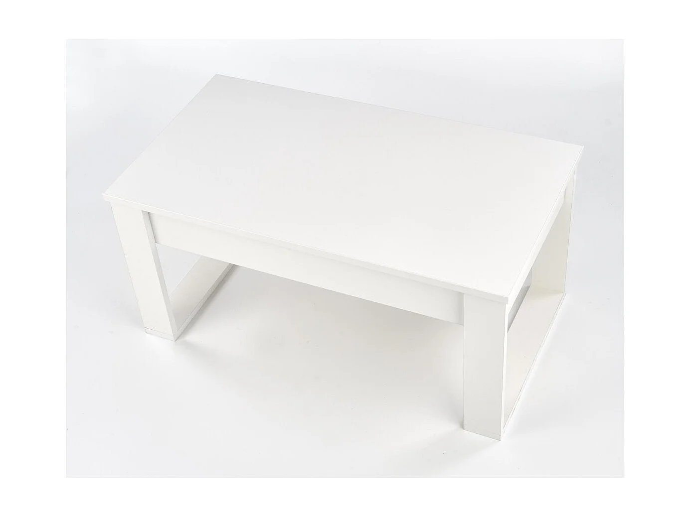 Cochtisch Nea Lux/Furnierte Möbelplatte/Weiß