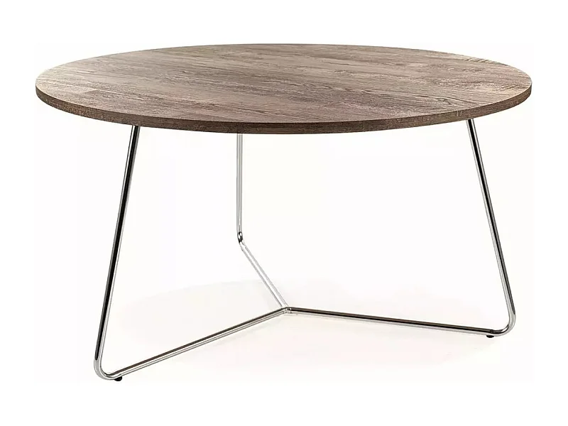 Couchtisch Alta/Furnier/Metall/Braun