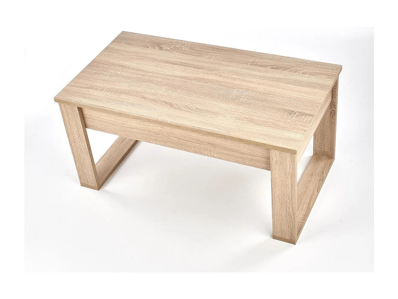 Table basse Nea Lux/Plateau de meuble plaqué/Brun