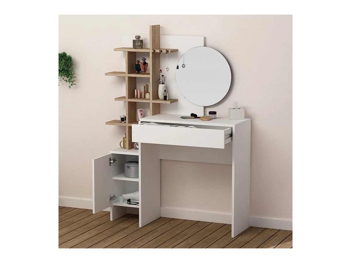 Kaptafel 10 planken 1 deur H151 cm - Mup