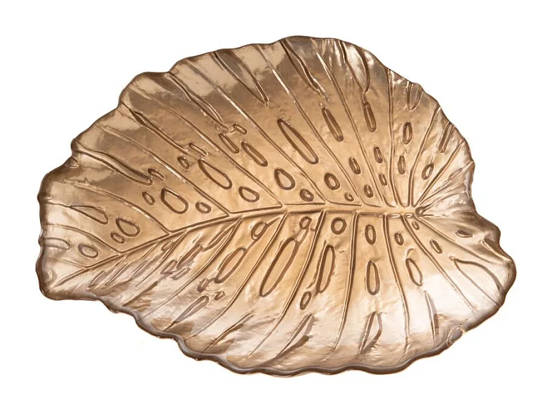 Plat Jungle doré 28 cm