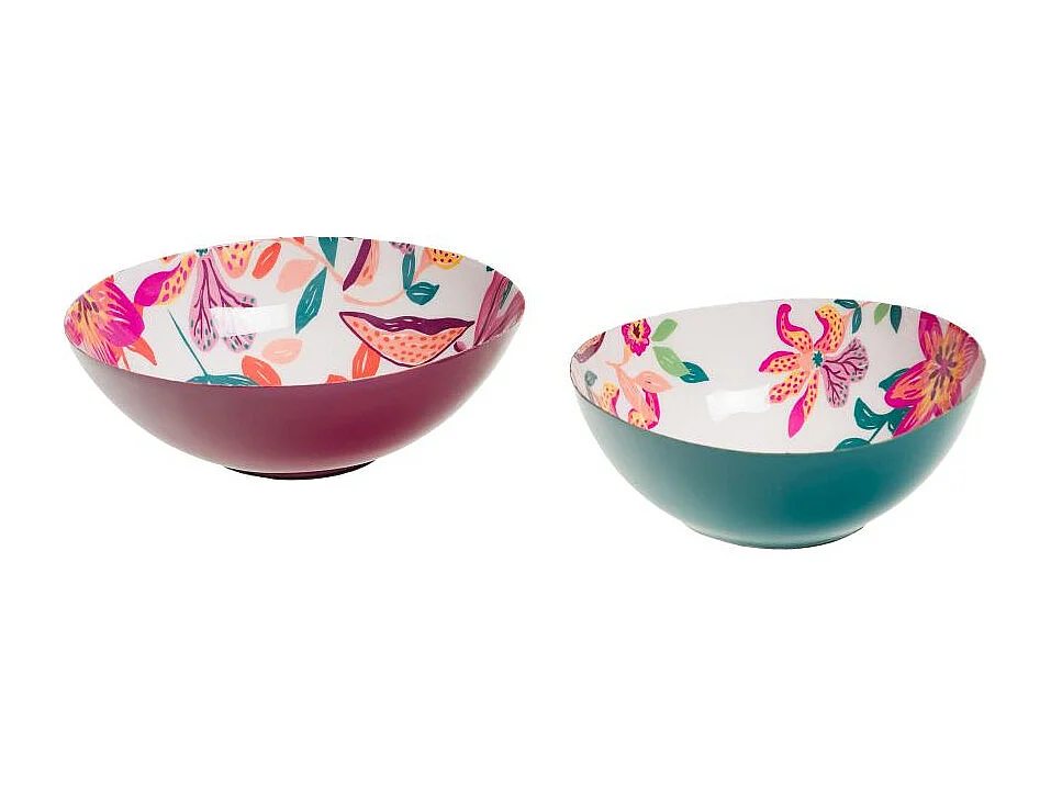 Set de 2 coupelles kamae métal