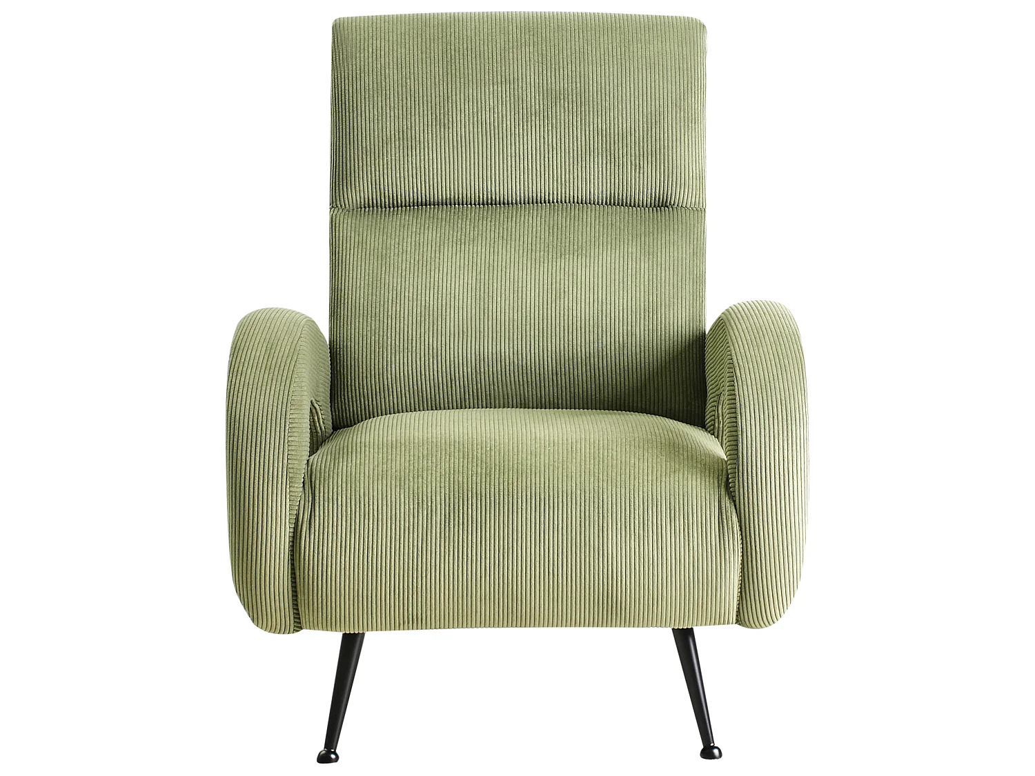 Fauteuil SVALOV Velours côtelé Vert