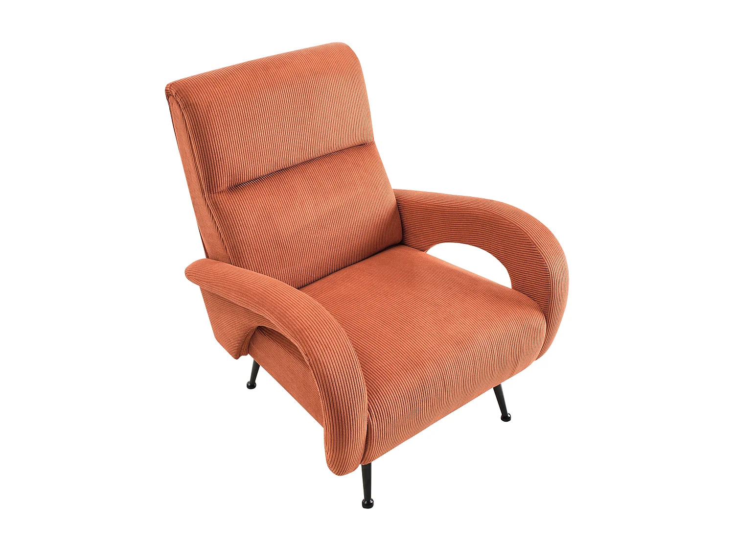 Fauteuil SVALOV Corduroy Oranje