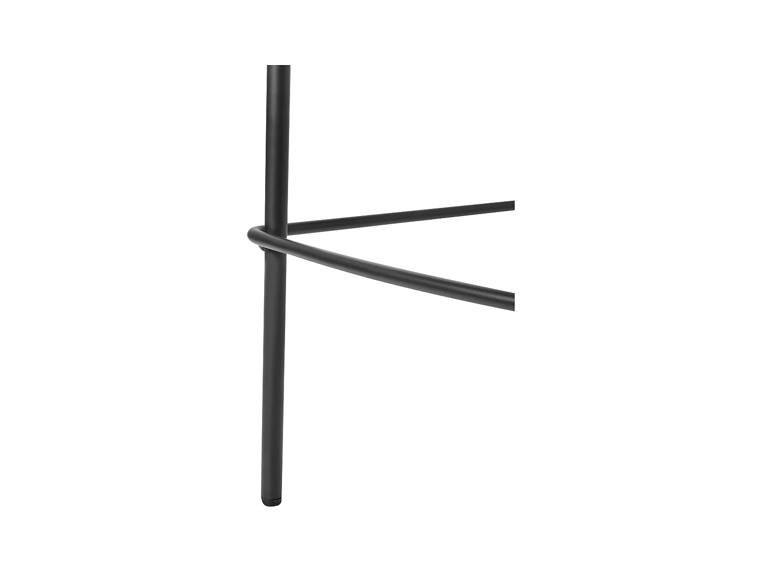 Conjunto de 2 sillas de bar DUETTE Terciopelo Beige claro