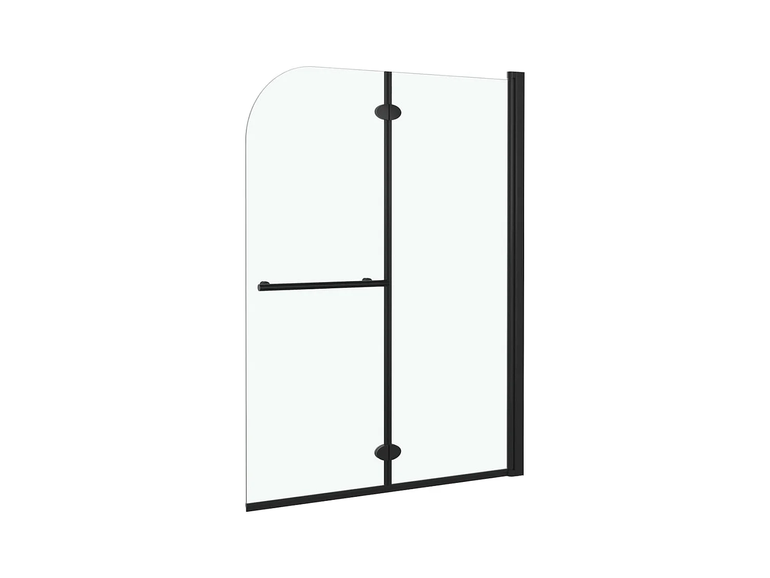 Paroi de douche pliable 2 panneaux