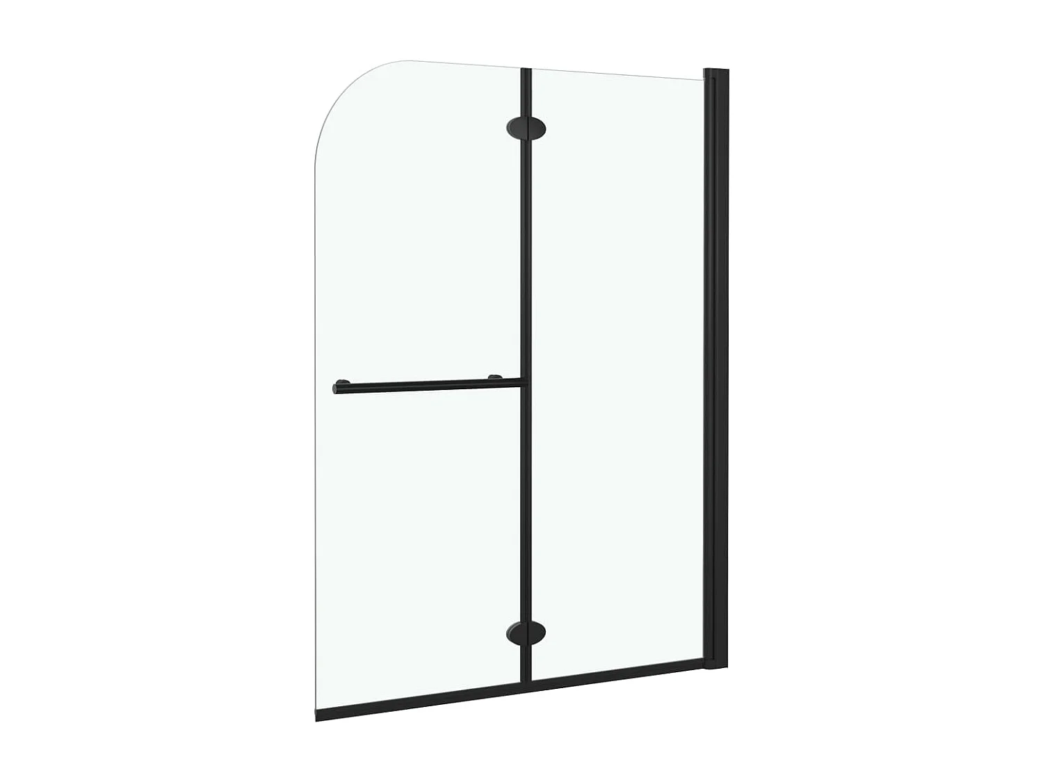 Paroi de douche pliable 2 panneaux