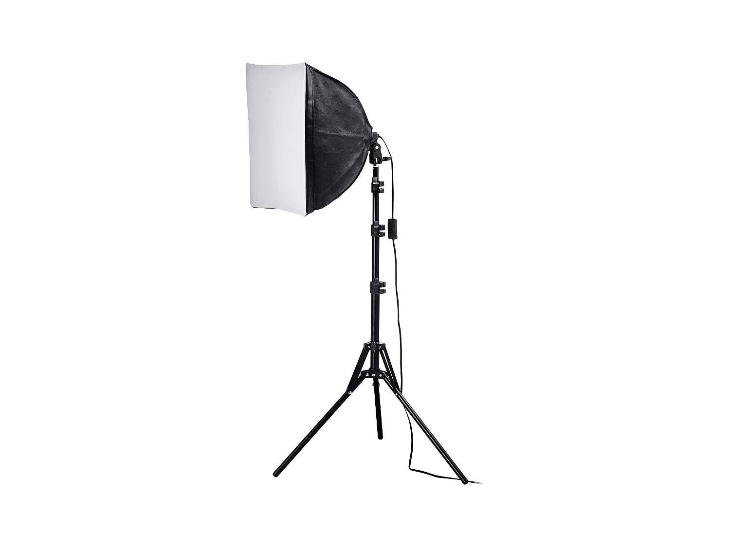 Kit d'Éclairage Softbox SucceBuy 41 x 41 cm Professionnel avec Ampoules LED 45W, Température de Couleur 3000-6500K, Trépied, Télécommande