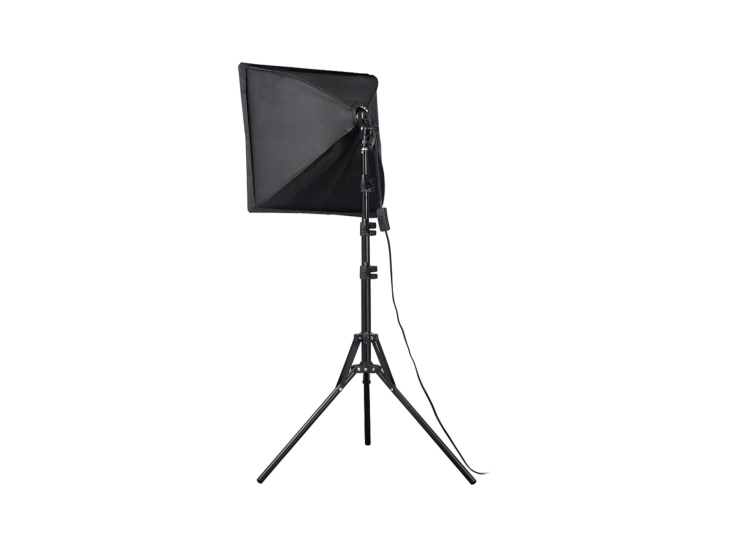 Kit d'Éclairage Softbox SucceBuy 41 x 41 cm Professionnel avec Ampoules LED 45W, Température de Couleur 3000-6500K, Trépied, Télécommande