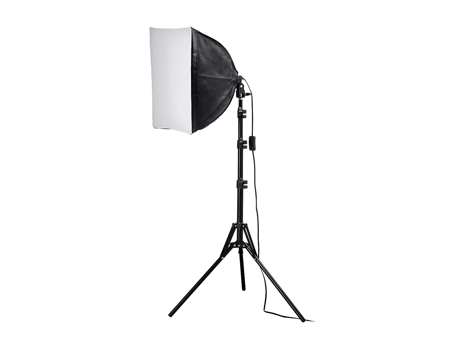 Kit d'Éclairage Softbox SucceBuy 41 x 41 cm Professionnel avec Ampoules LED 45W, Température de Couleur 3000-6500K, Trépied, Télécommande