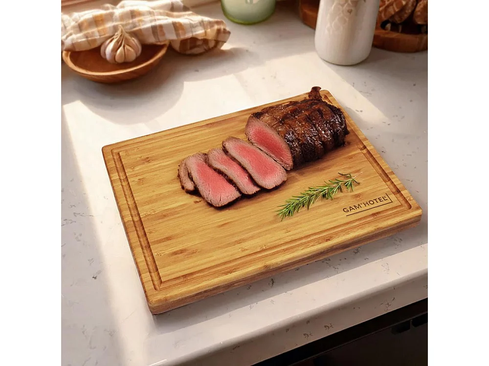 Planche à découper en bambou 40cm