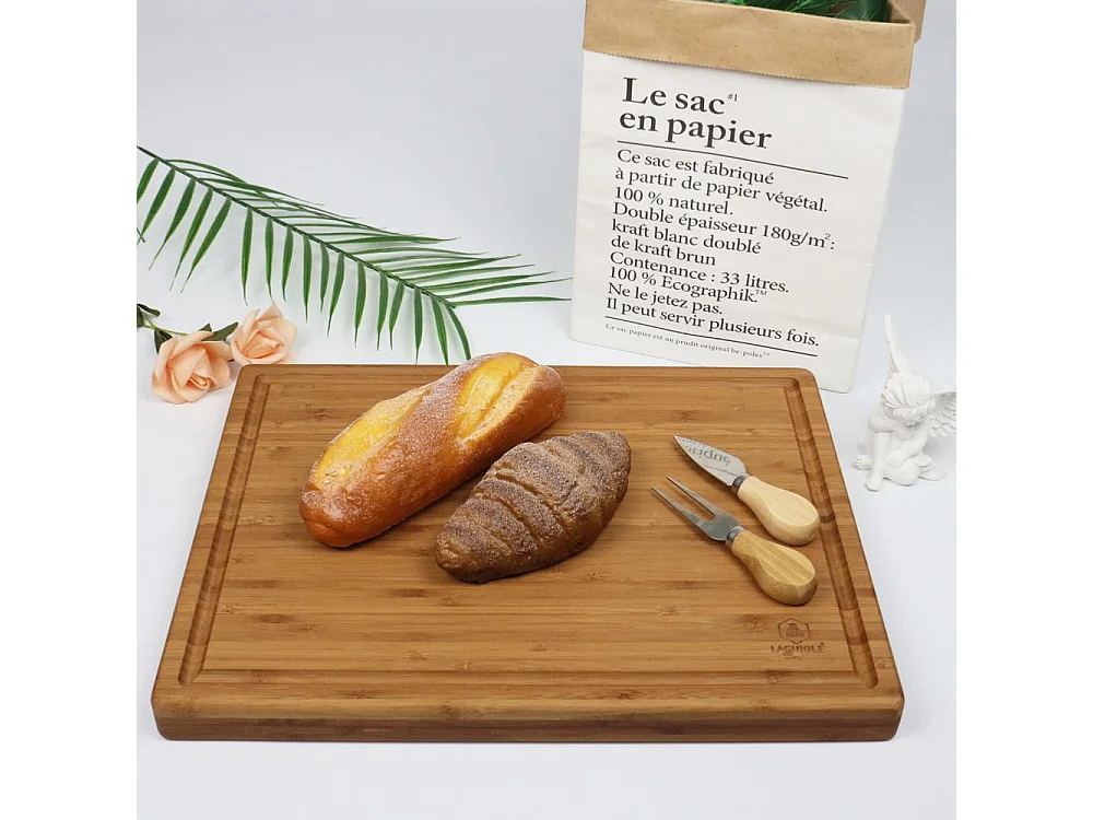 Planche à découper en bambou 40cm