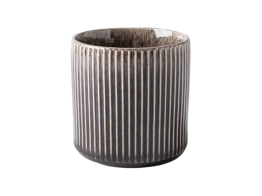 Lot de 4 tasses marron - "Cappuccino"