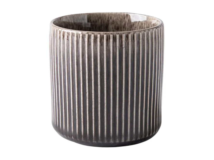 Lot de 4 tasses marron - "Cappuccino"