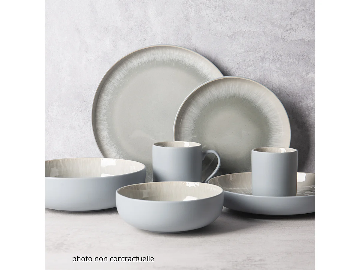 Lot de 6 bols bleu - "Iris"