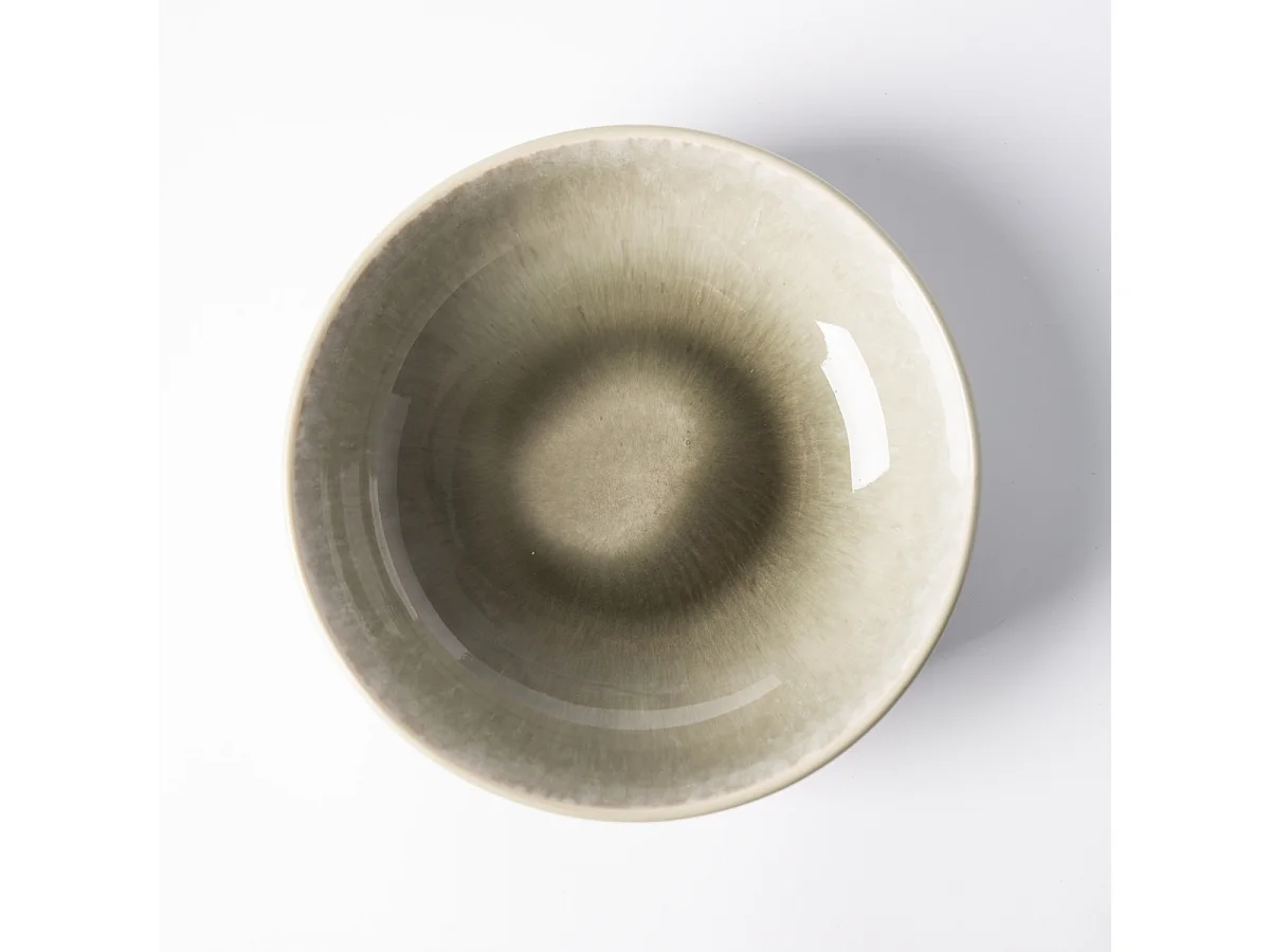 Lot de 6 bols vert - "Iris"