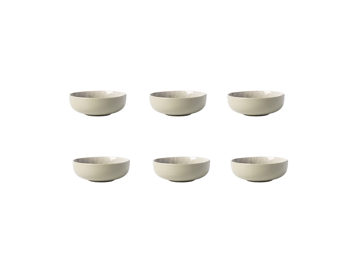 Lot de 6 bols vert - "Iris"