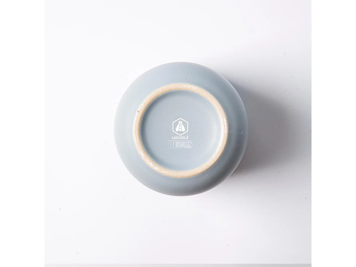 Lot de 4 tasses bleu - "Iris"