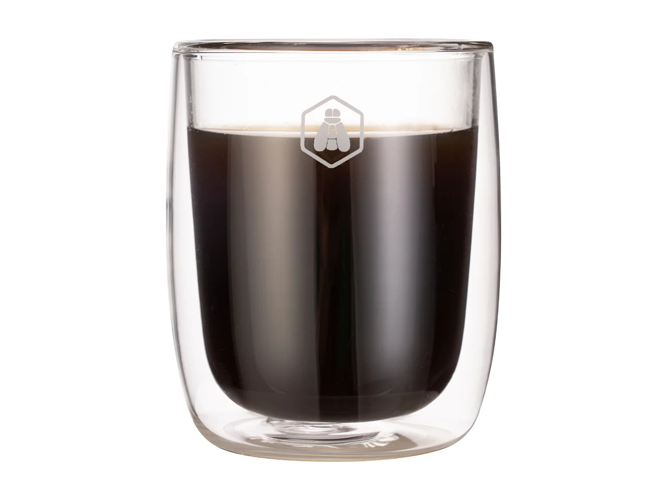 4 tasses à espresso double paroi - 100ml