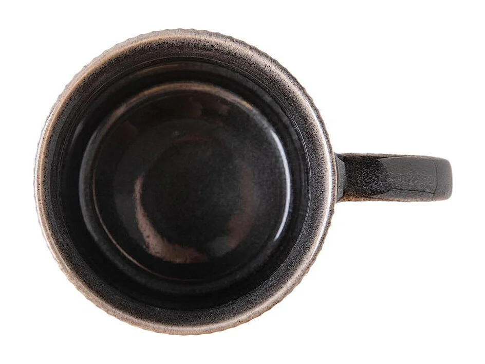 Lot de 2 mugs noir - "Charbon"