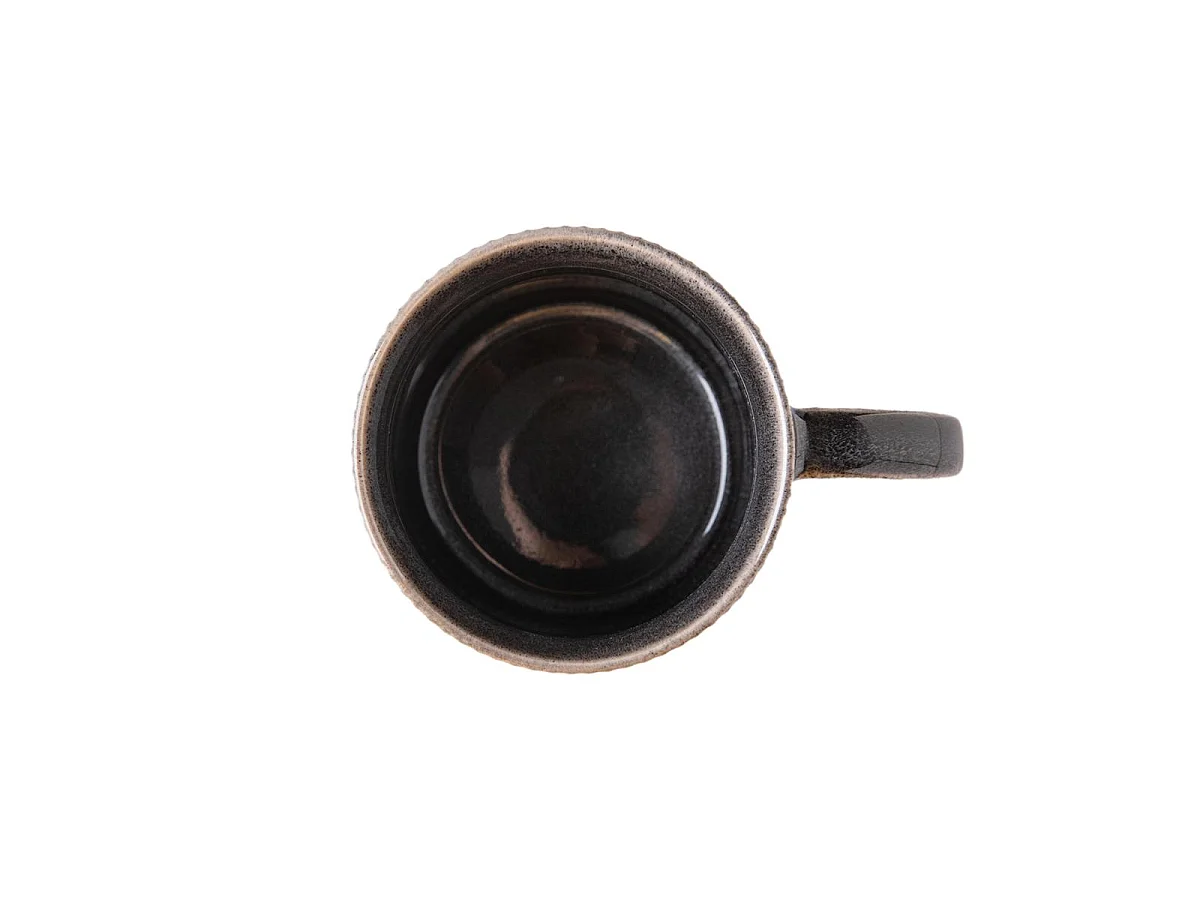 Lot de 2 mugs noir - "Charbon"