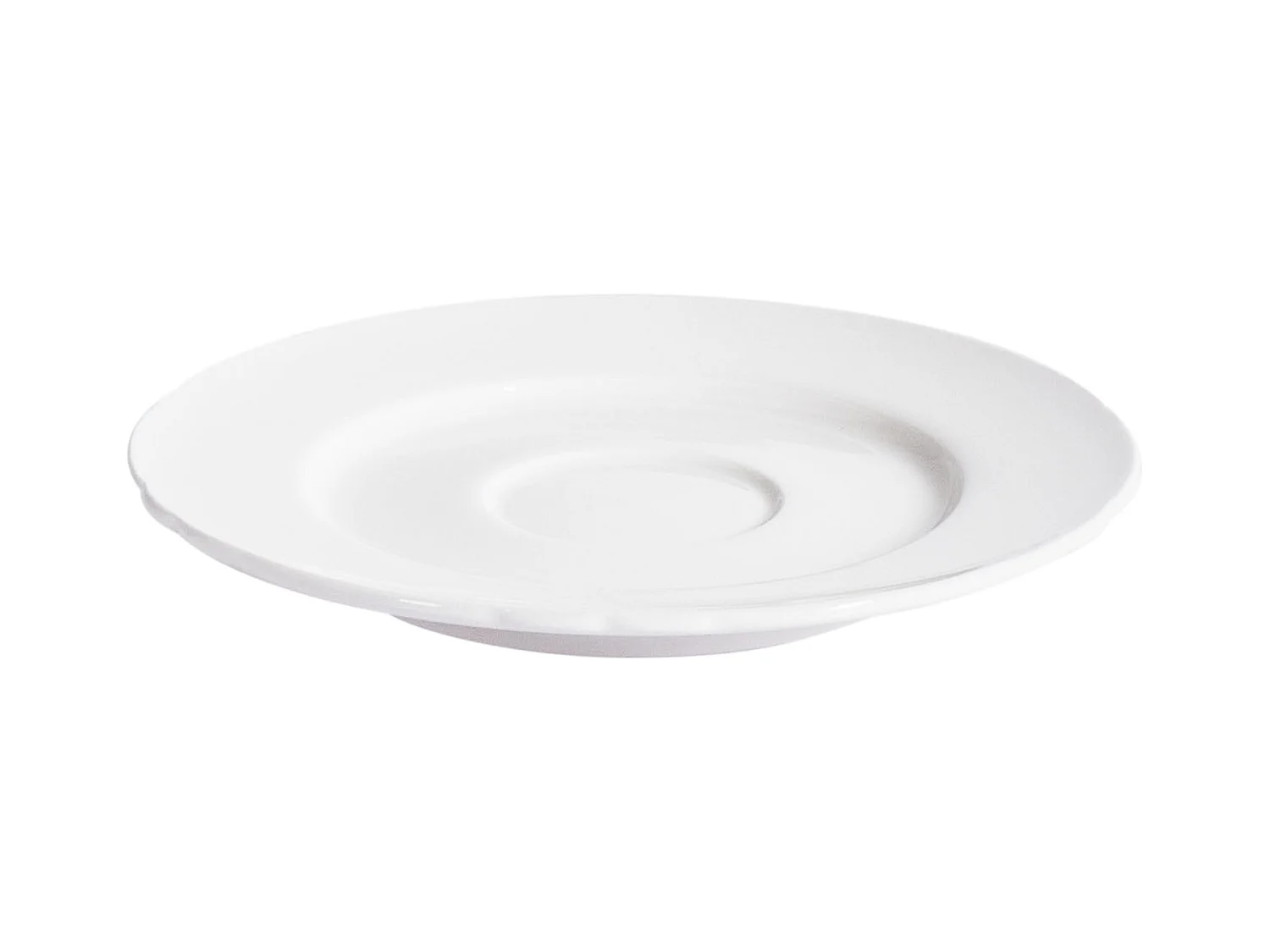 Lot de 8 tasses avec soucoupes ELDERBERRY Porcelaine Blanc