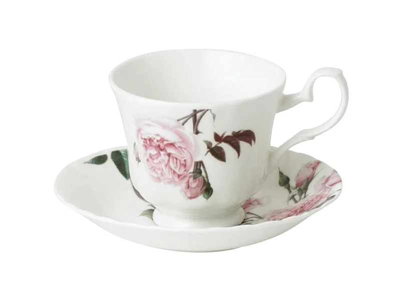Tasse et sous tasse à thé Rose Austin 23 cl