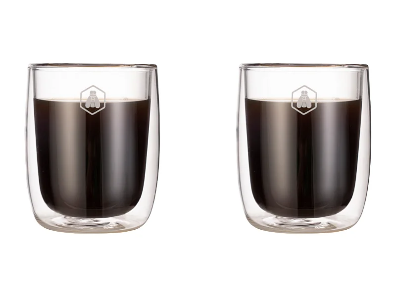 2 tasses à cappuccino double paroi - 250ml