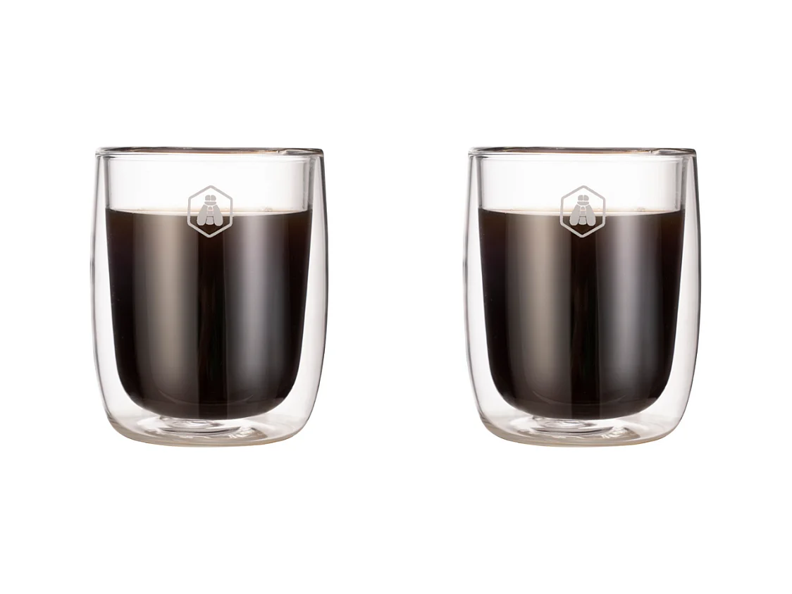 2 tasses à cappuccino double paroi - 250ml