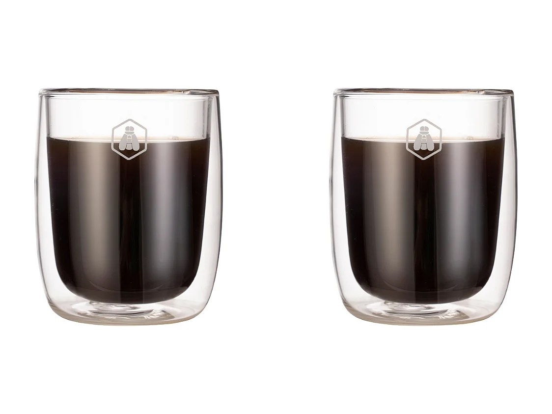 2 tasses à cappuccino double paroi - 250ml