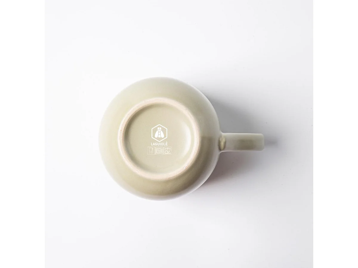 Lot de 2 mugs vert - "Iris"