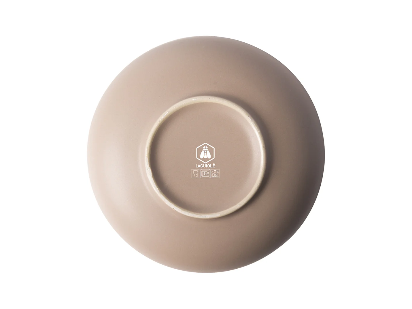 Lot de 6 bols taupe - "Iris"