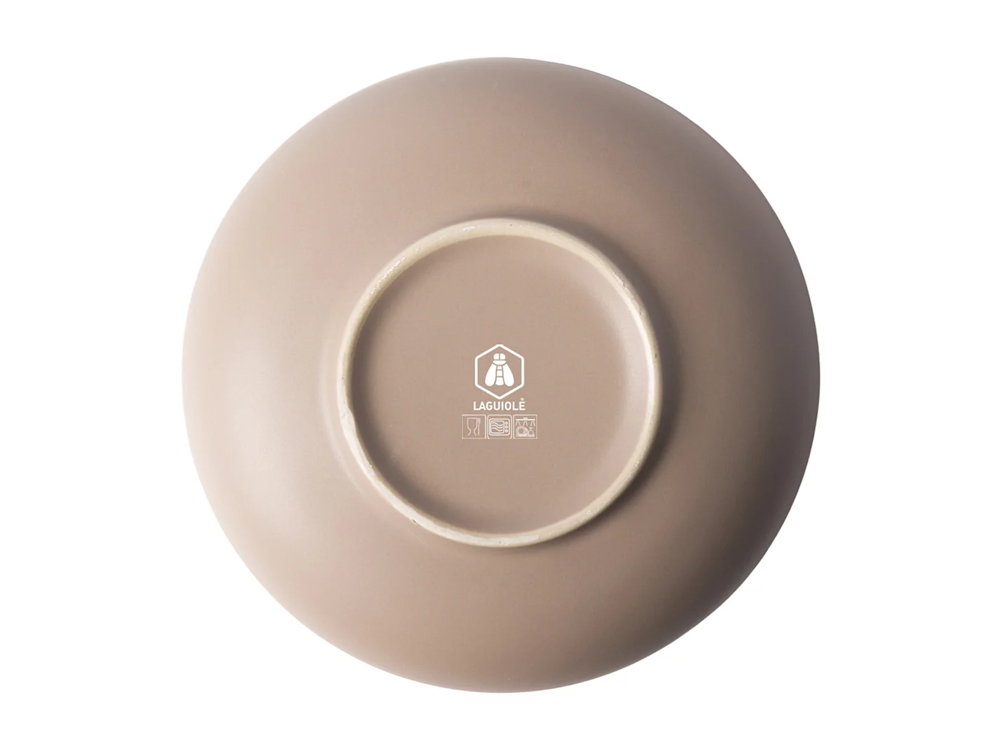 Lot de 6 bols taupe - "Iris"