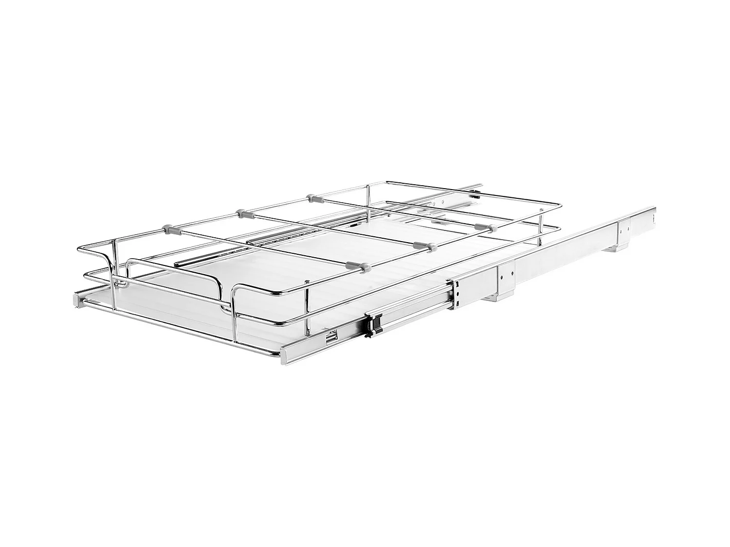 Aufbewahrung unter dem Spülbecken SucceBuy, Drahtkorb für Schublade unter dem Spülbecken, 279 x 533mm